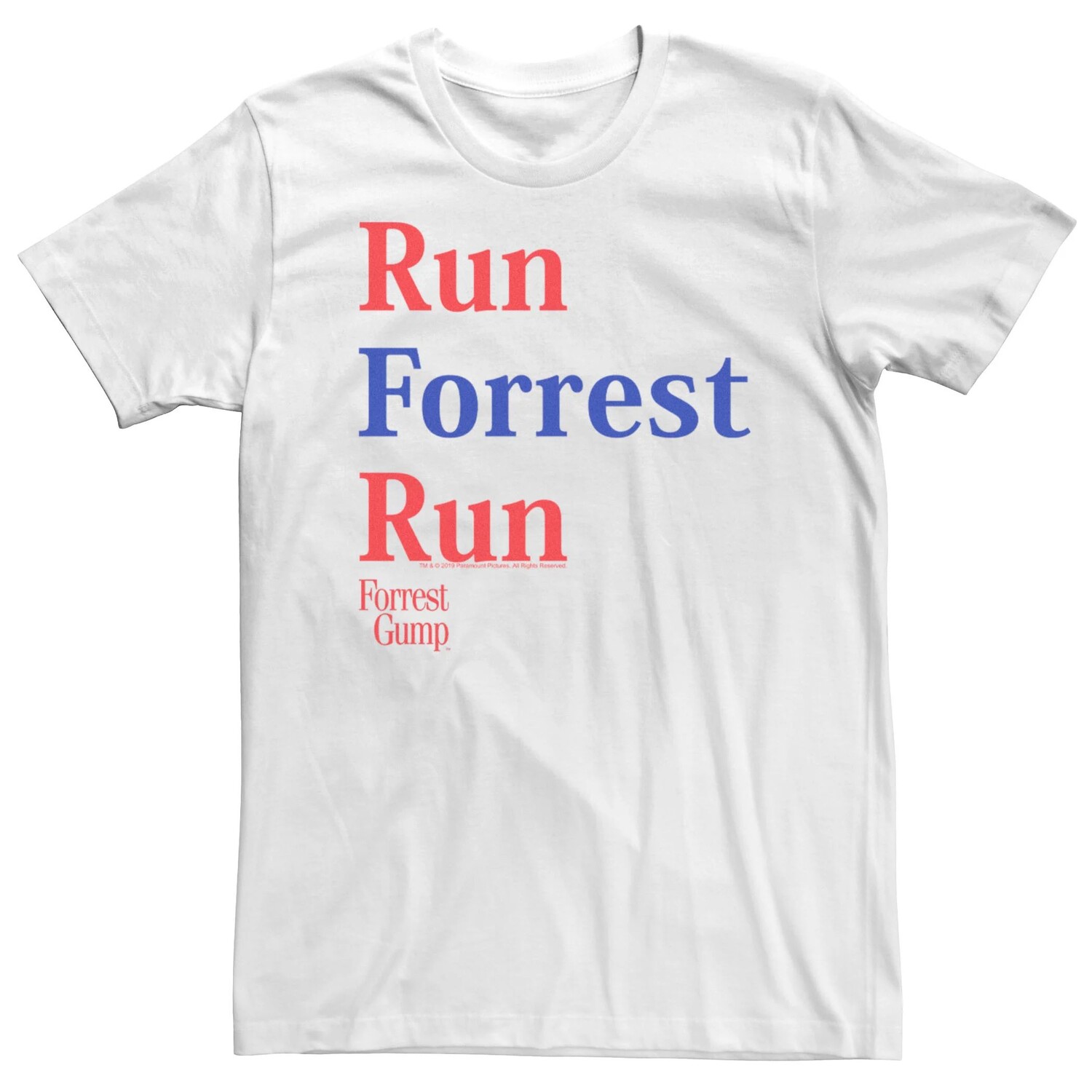 

Мужская футболка Forrest Gump Run Forrest Run Licensed Character