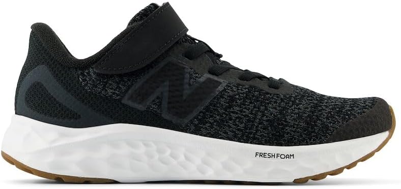 Кроссовки для бега New Balance Girls' Fresh Foam Arishi V4, черный — фото 3