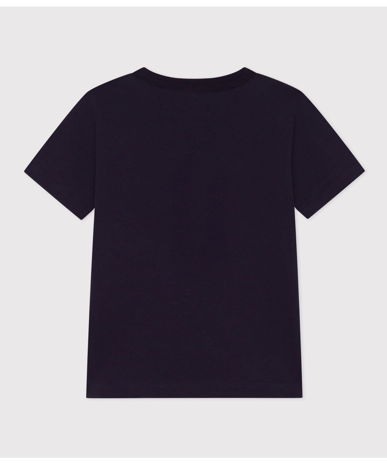 Хлопковая футболка с коротким рукавом PETIT BATEAU, Dark Navy — фото 2