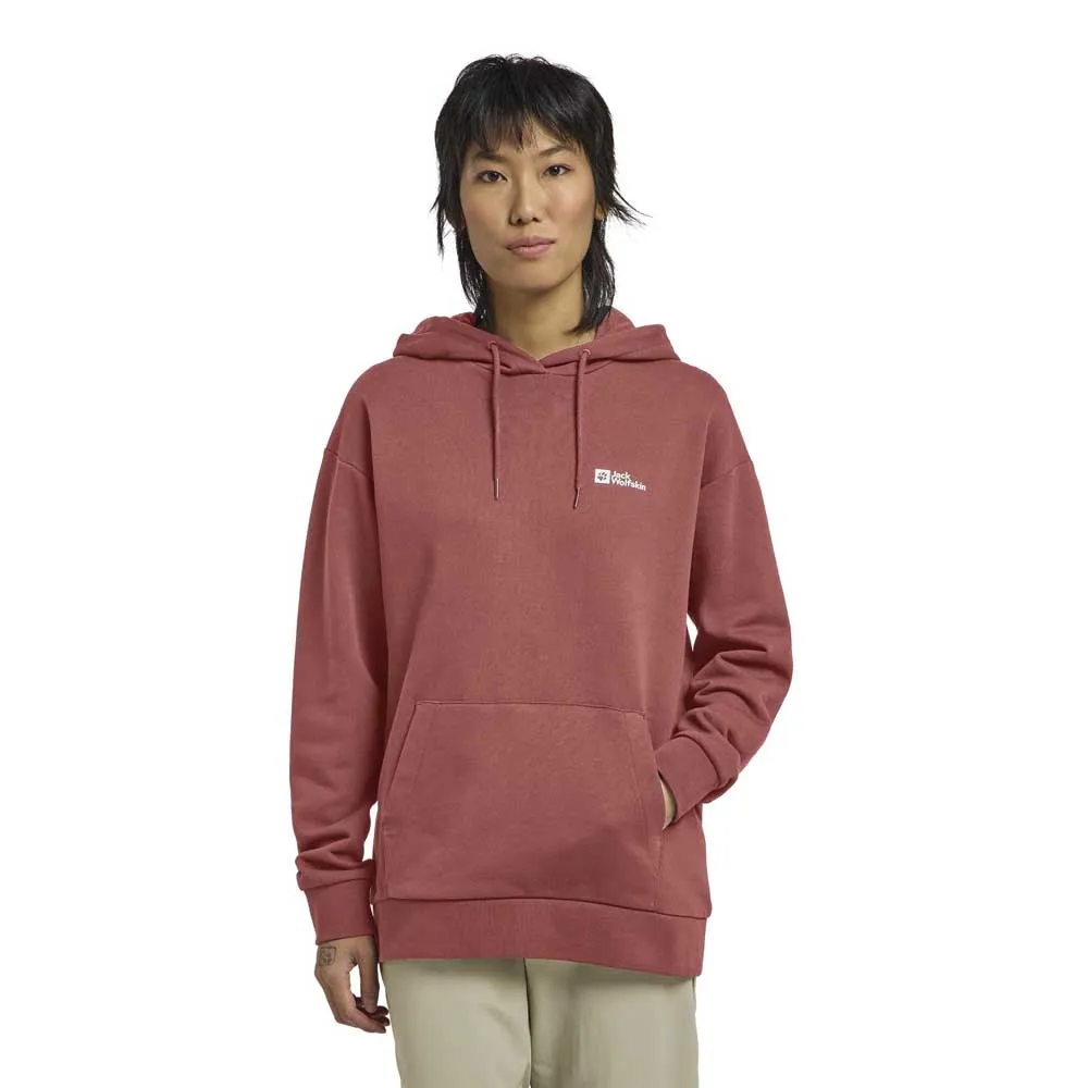 

Худи Jack Wolfskin Essential, красный
