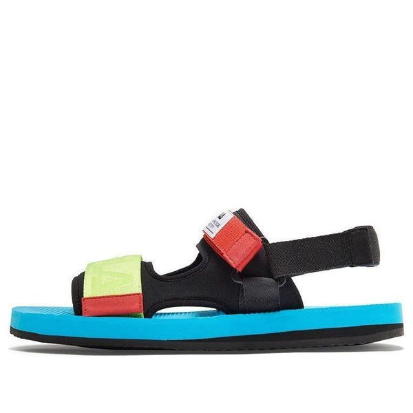 Сандалии fila capri sandal black/blue/red Fila Fusion, черный