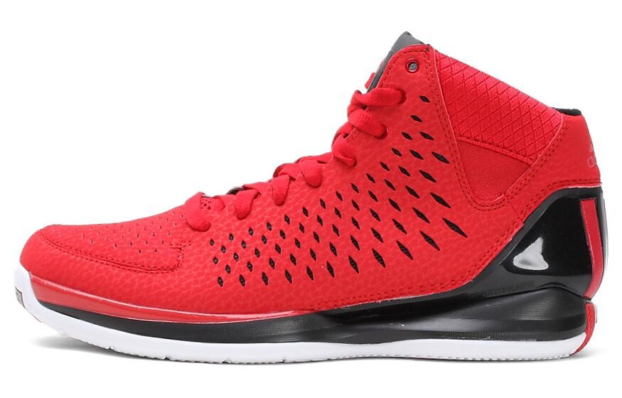 

Баскетбольные кроссовки D Rose 3 мужские, среднего размера, красные Adidas