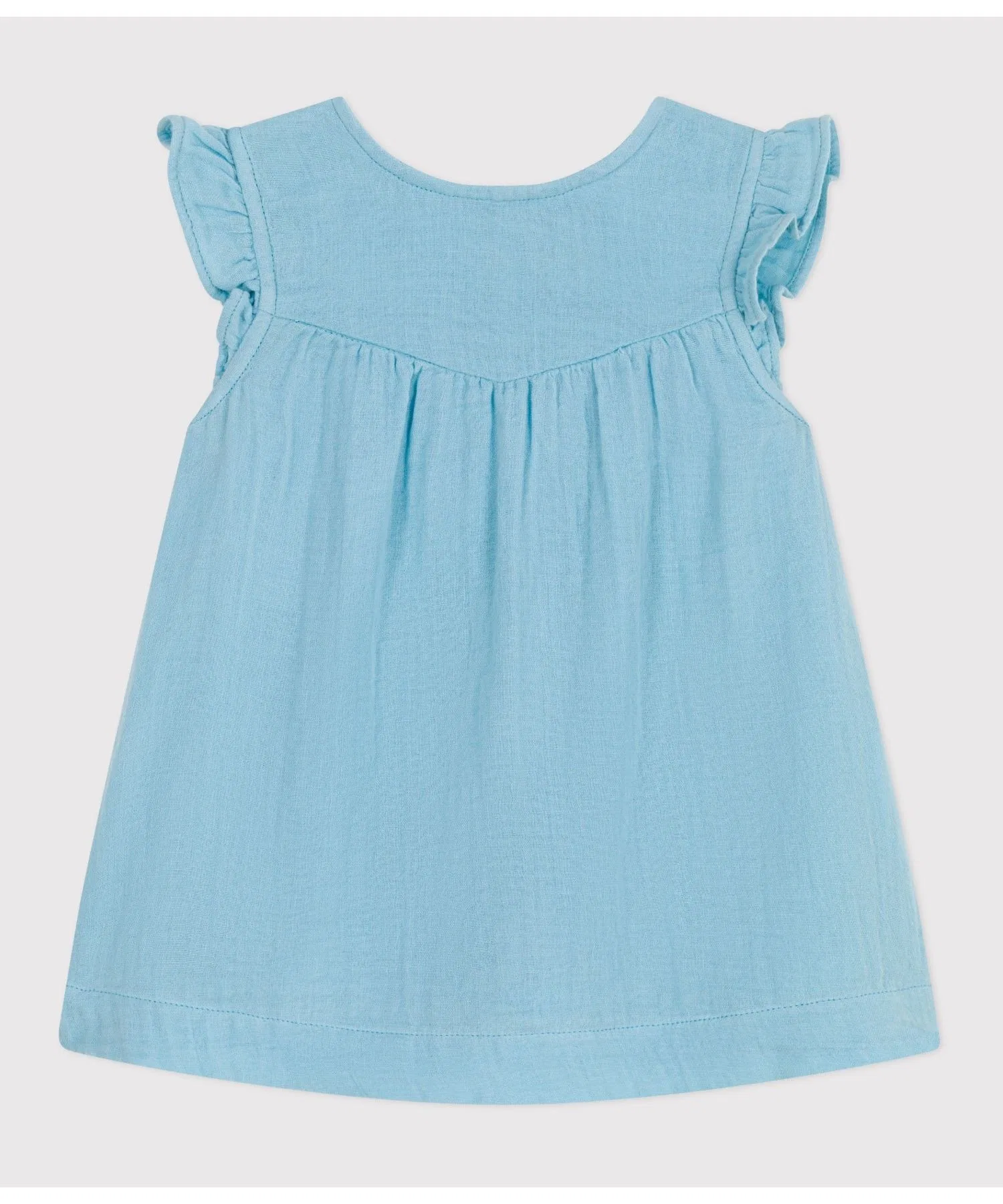 Детское платье PETIT BATEAU из двойного муслина