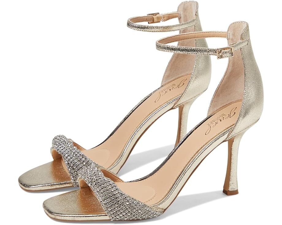 

Туфли Jewel Badgley Mischka Yesica, цвет Gold Textile