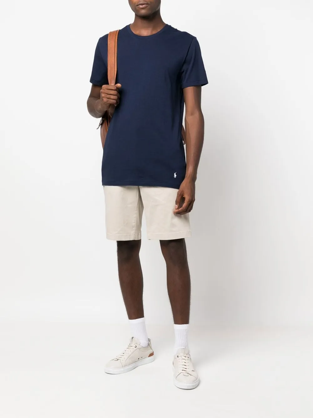 Комплект из трех футболок Polo Pony POLO RALPH LAUREN, синий — фото 2