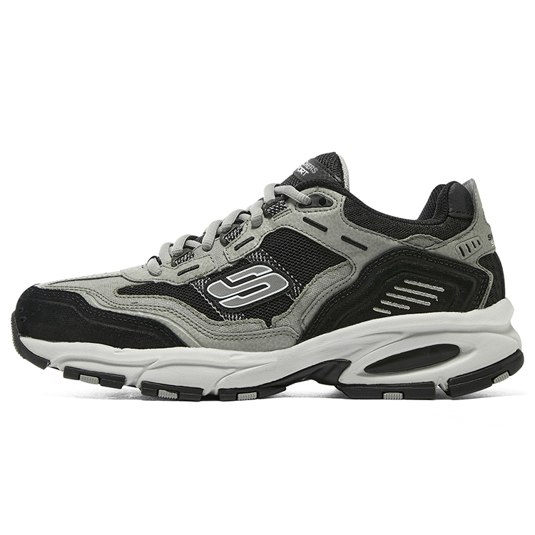 

Skechers Вайгор Д'лайтс 'Блэк Грей Уайт' - черный серый, цвет Black Gray