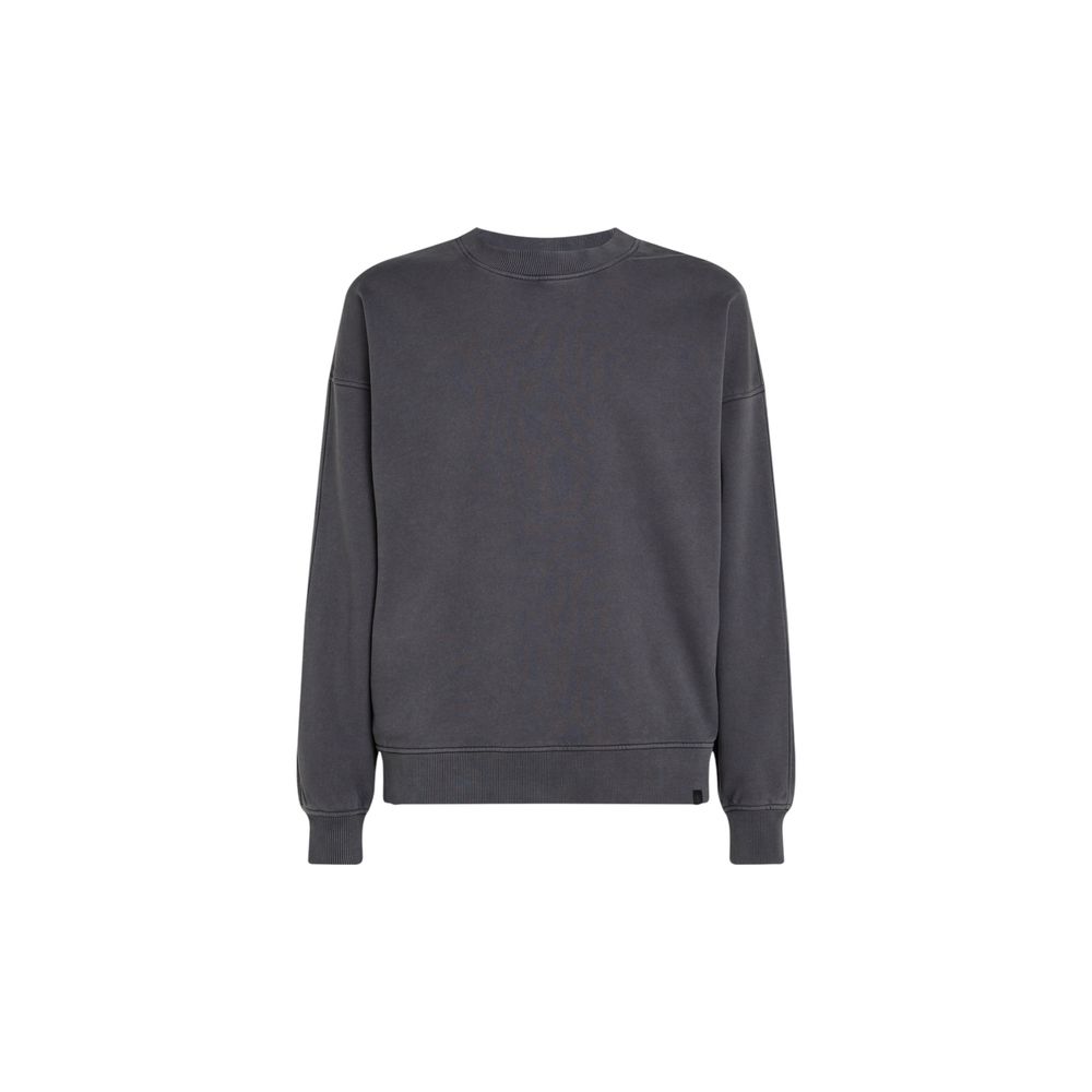 

Серый хлопковый свитер Calvin Klein Jeans