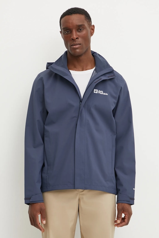 

Дождевик Trailtime 2L Jack Wolfskin, синий