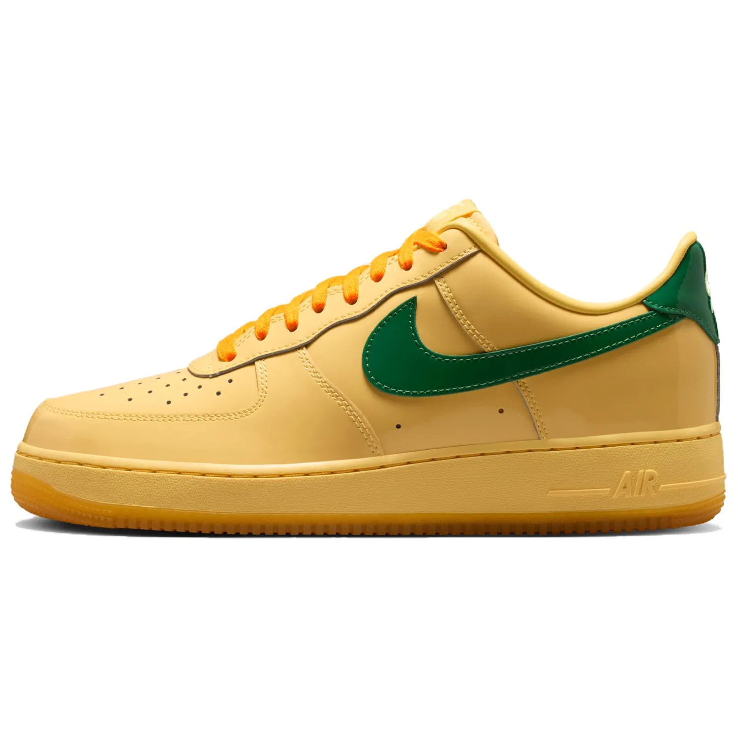 Кроссовки для скейтбординга Nike Air Force 1 Low желтые