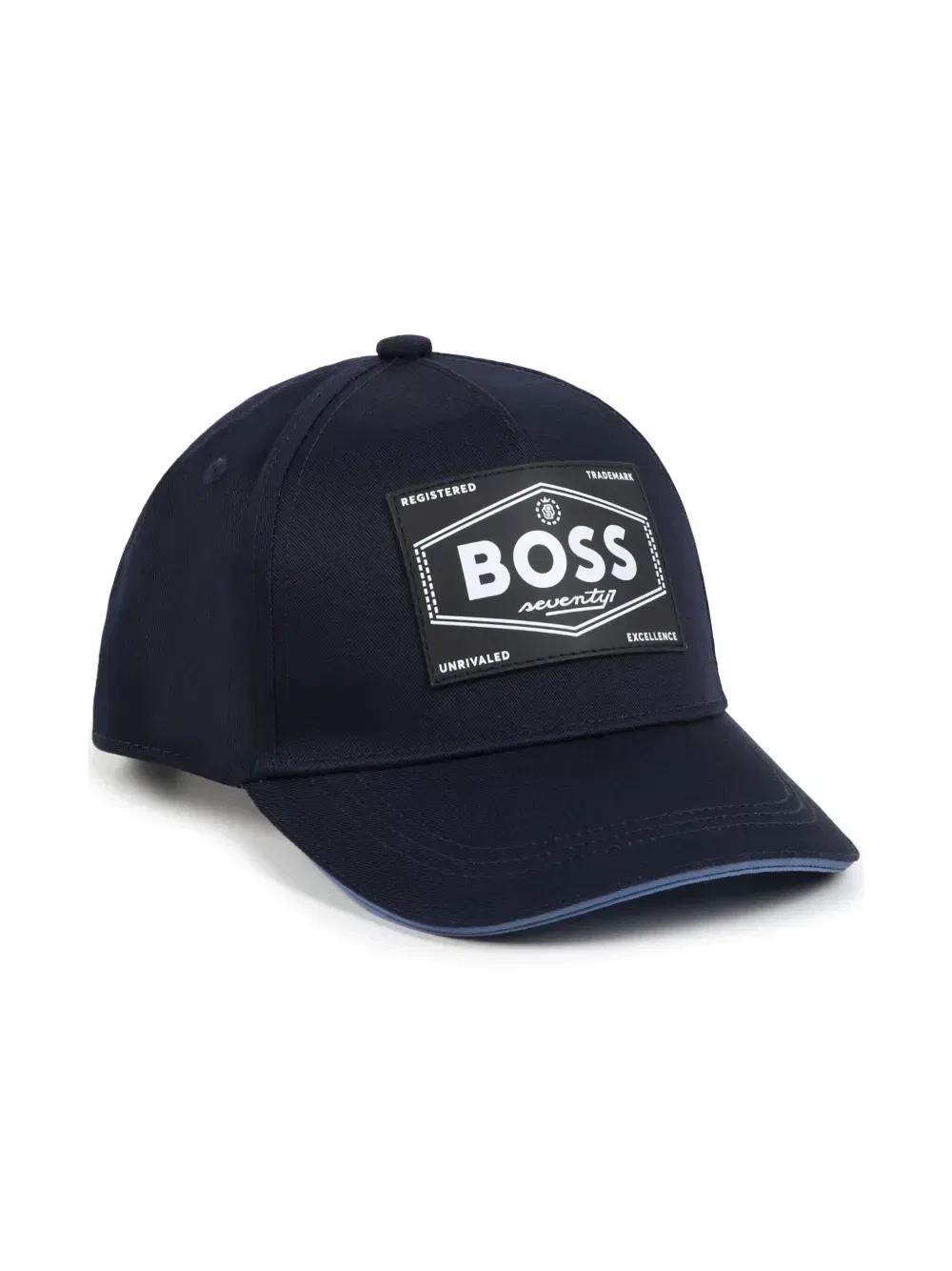 Бейсболка с нашивкой-логотипом Boss Kidswear, синий