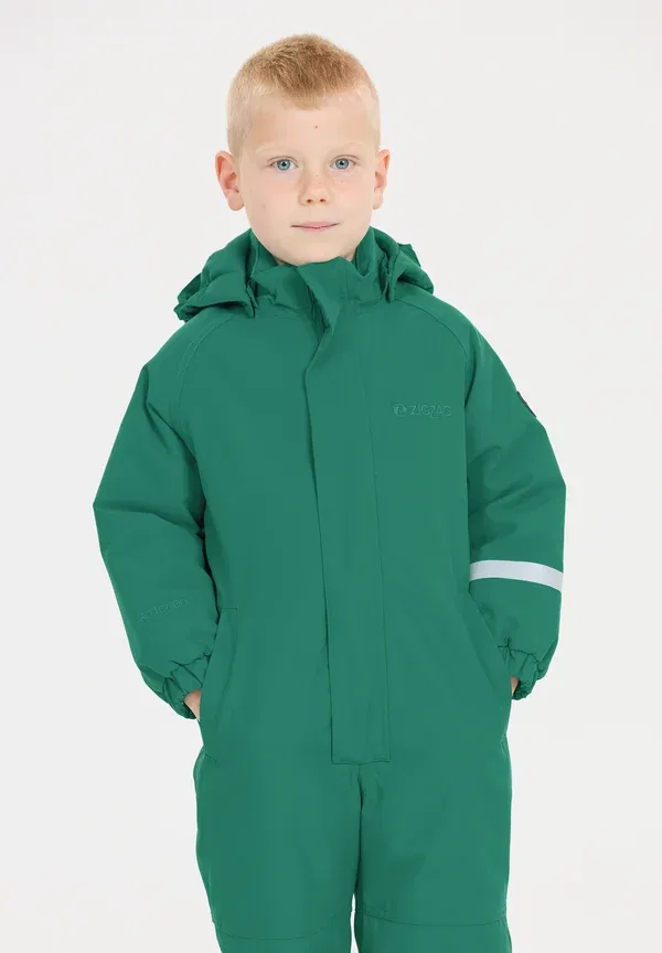 Комбинезон Vally coverall snowsuit Zigzag, альпийский зеленый — фото 4