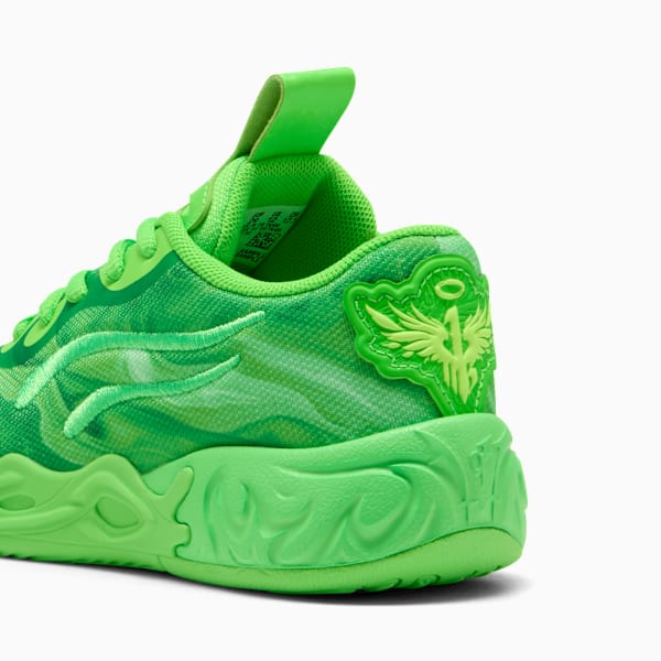 Баскетбольные кроссовки для маленьких детей Puma X Lamelo Ball Mb.04 Lo Team, зеленый — фото 3