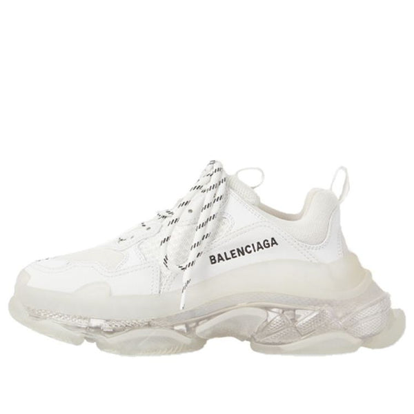 Кроссовки triple s sneaker 'clearsole - white' Balenciaga, белый