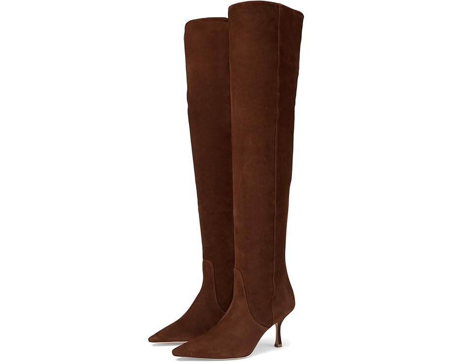 

Ботинки Stuart Weitzman Naomi 75 Tall Boot, цвет Deep Coffee