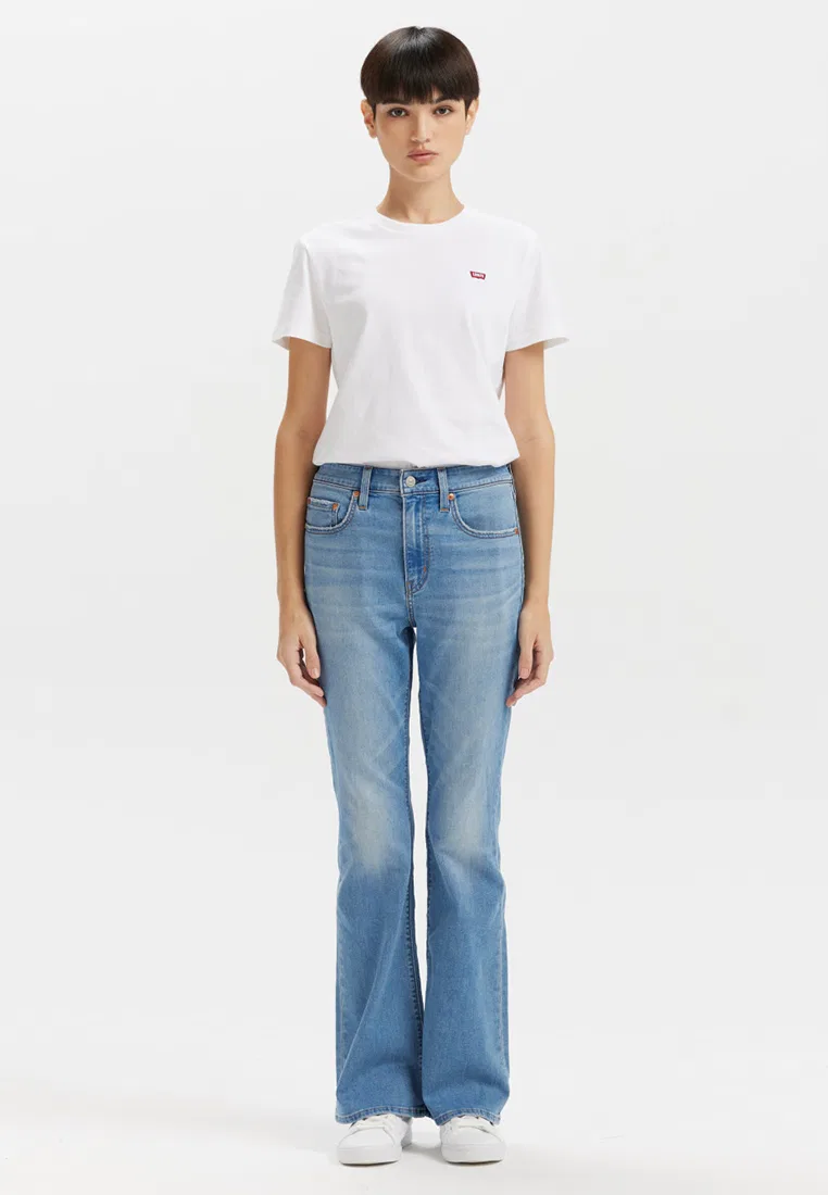 Джинсы женские, высокая посадка, клеш, модель 726, Levi’s Levi'S, мультиколор — фото 3