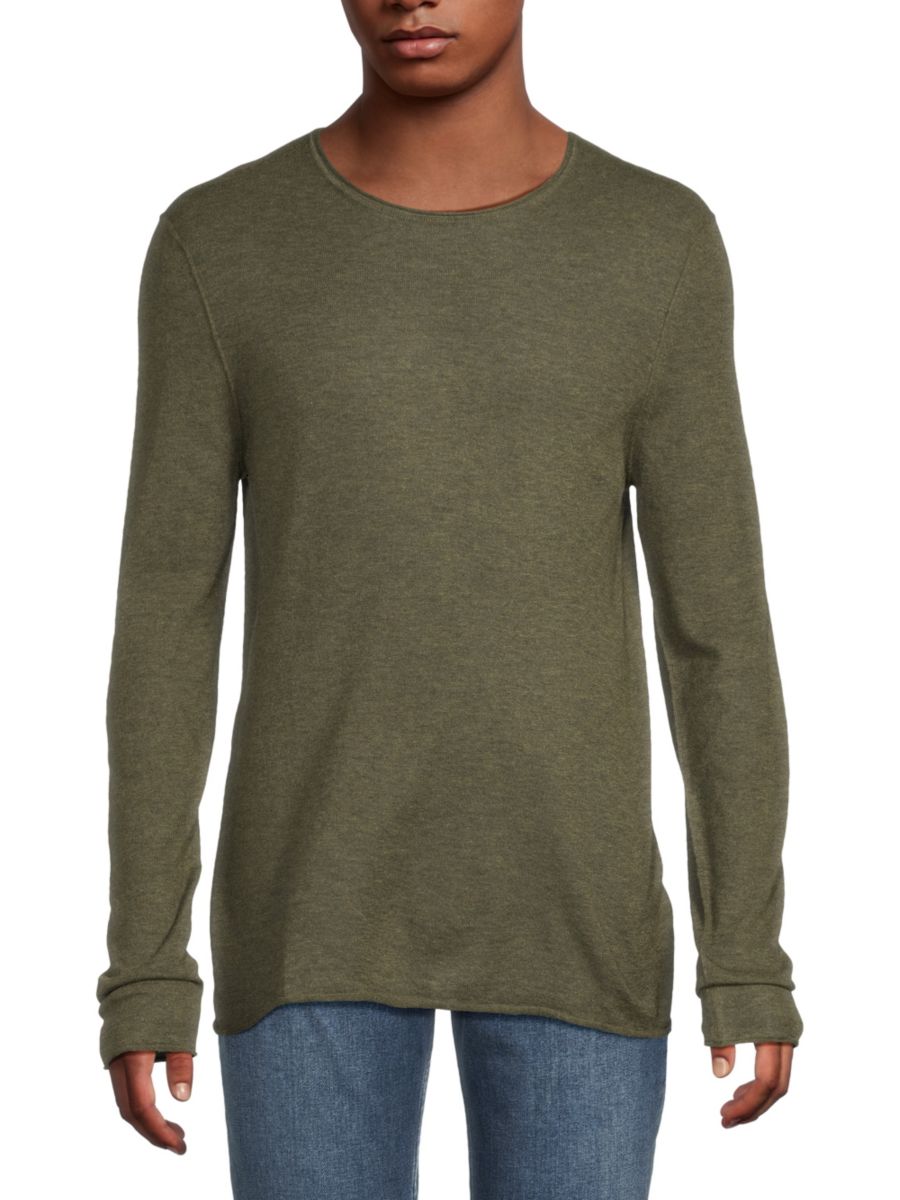 

Футболка Teiss с длинными рукавами из кашемира Zadig & Voltaire, цвет Khaki Green
