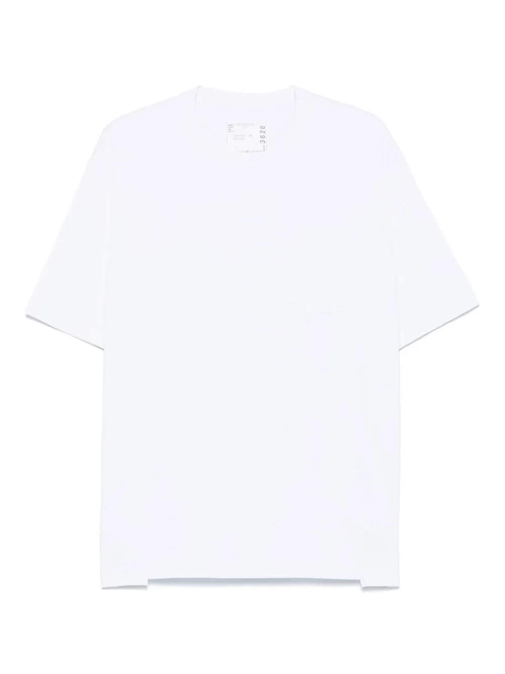 

Футболка с круглым вырезом SACAI, белый