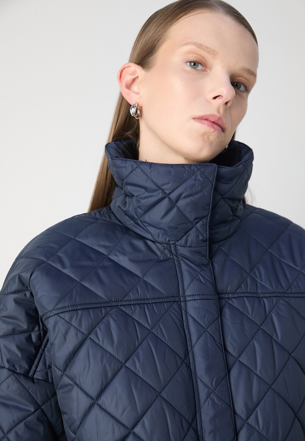 

Легкая куртка QUILTED JACKET GANT, темно-синий