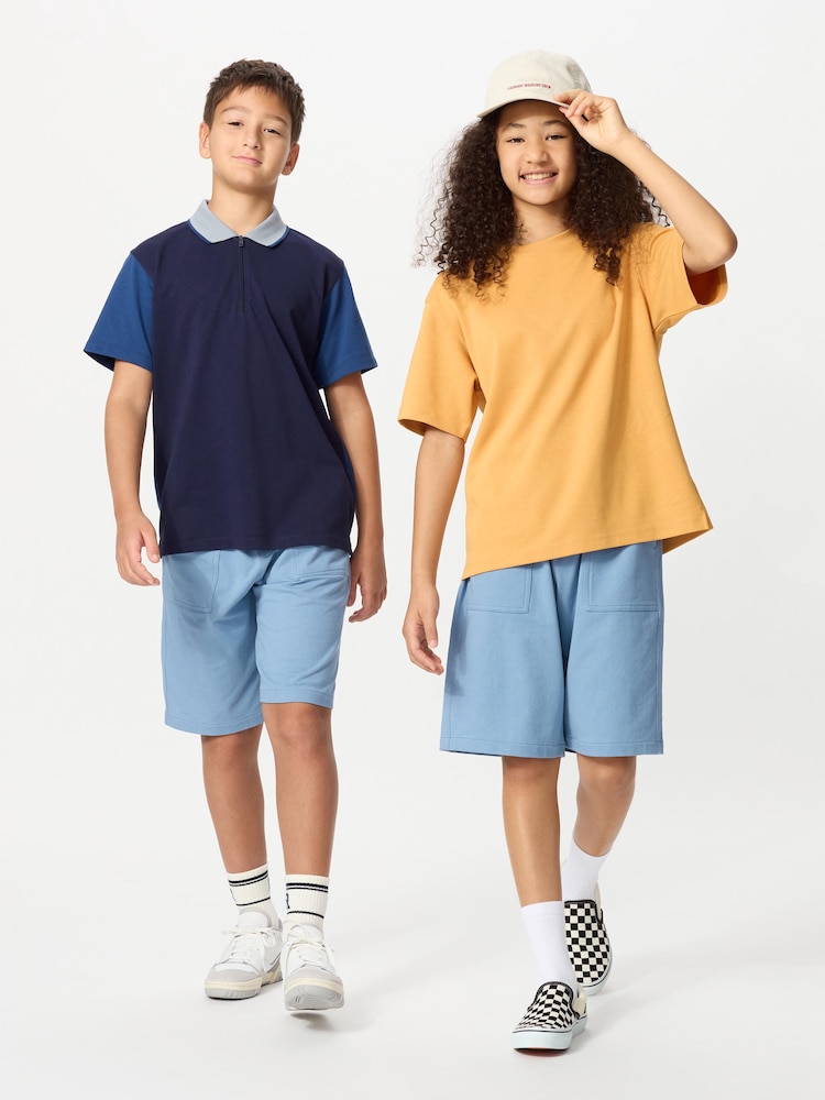 

Джерси легкие шорты Uniqlo, цвет 64 синий