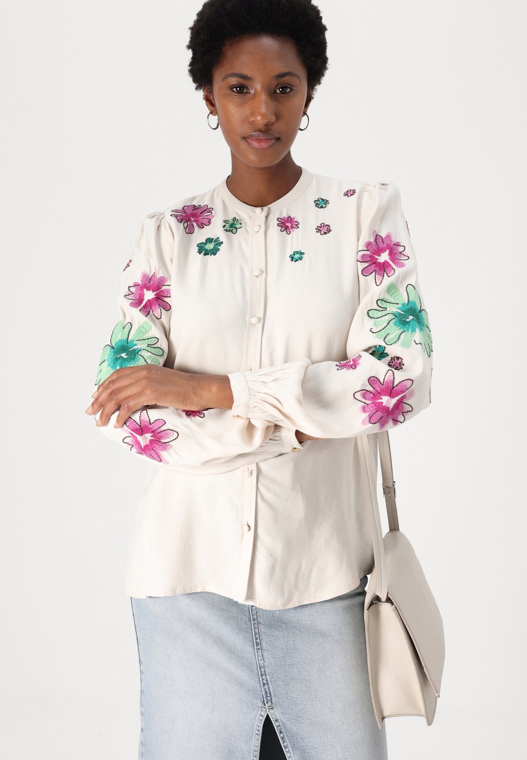 

Блузка на пуговицах HARRY BLOUSE Fabienne Chapot, белый
