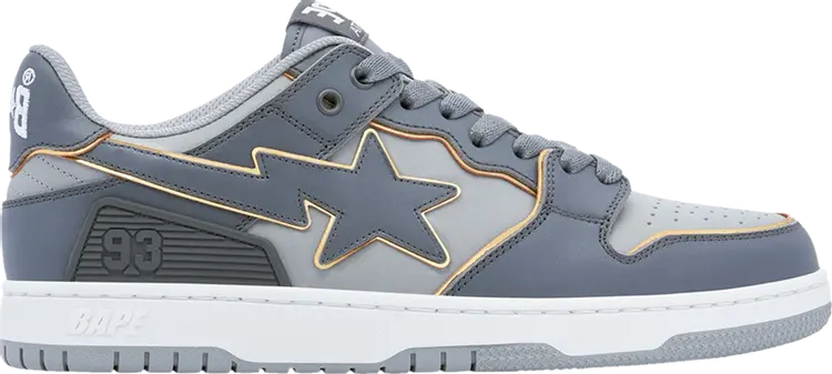 Кроссовки Wmns Sk8 Sta #3 L 'Gray Gold', серый