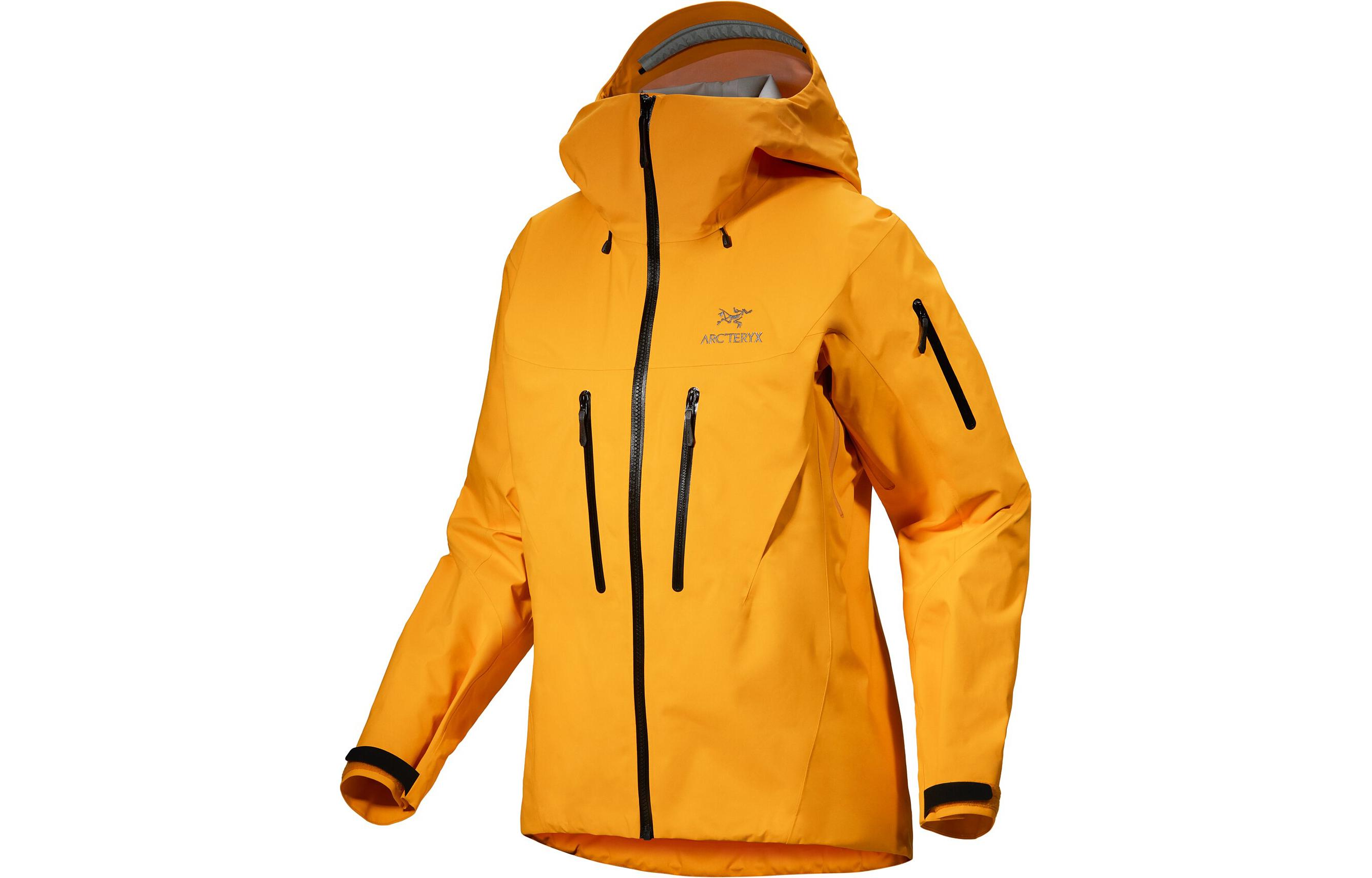 

Arcteryx Куртка женская Arc'teryx Alpha SV черная, Edziza Orange/Edziza