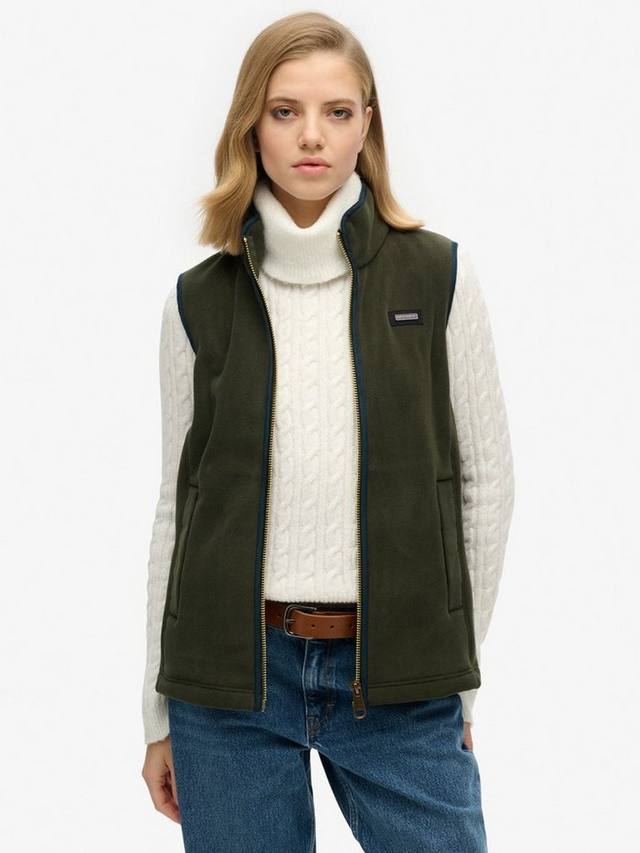 

Флисовая безрукавка Estate Superdry, Surplus Goods Green