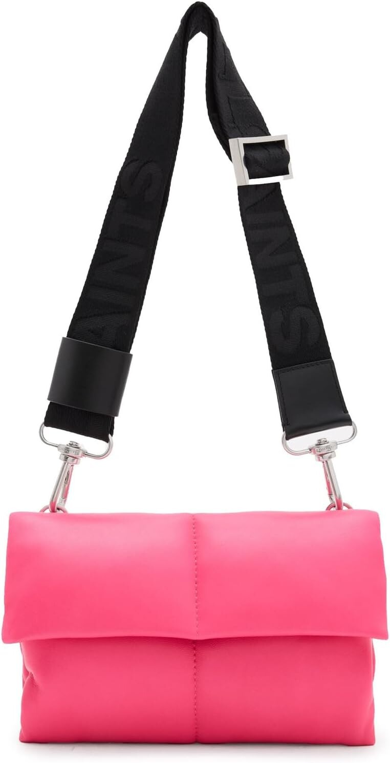 

Сумка кросс-боди AllSaints Ezra Quilt Crossbody, цвет Hot Pink