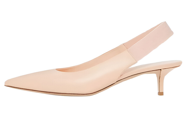 Туфли женские Burberry Mary Jane, персиковый