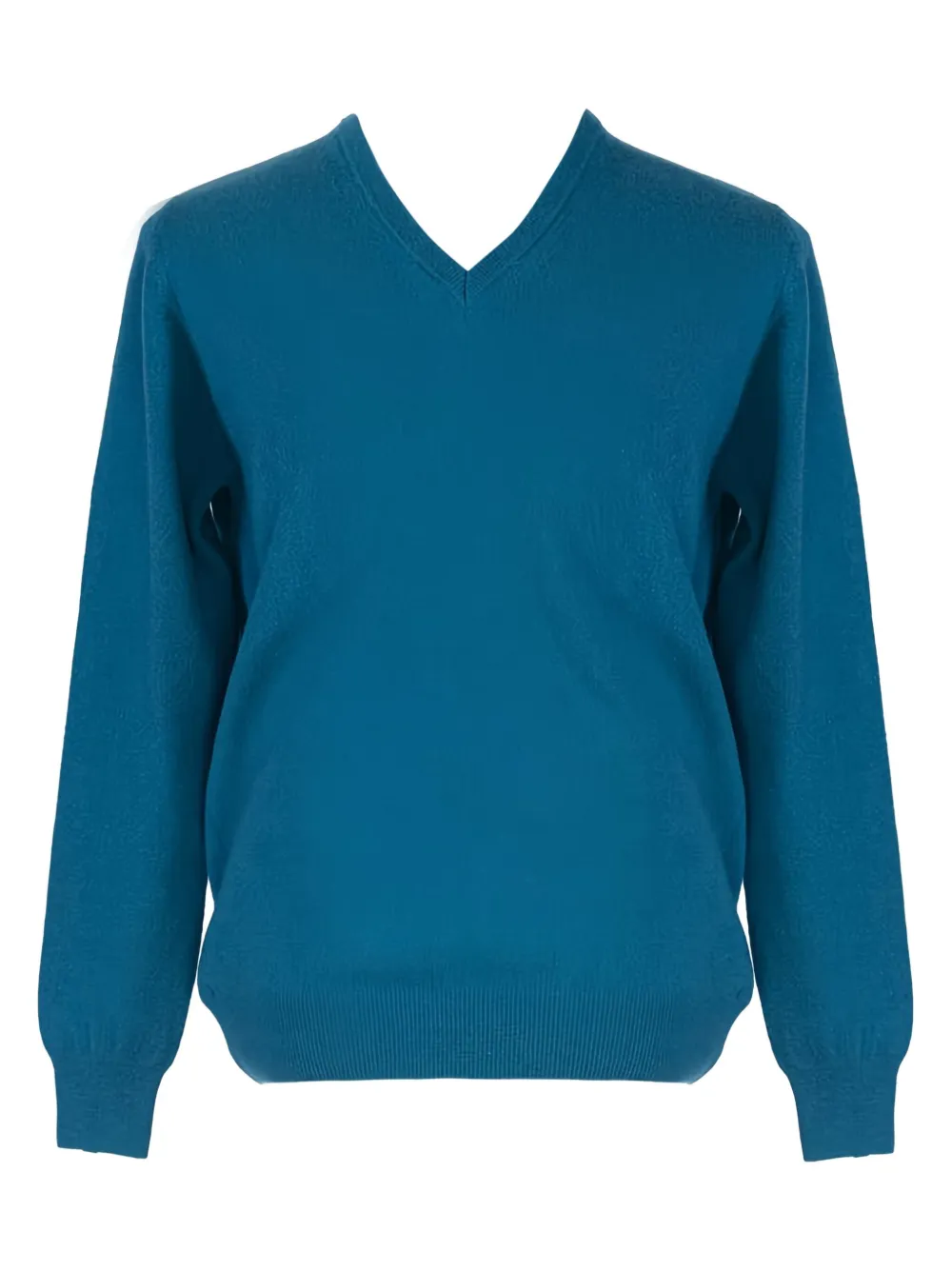 

Свитер с V-образным вырезом Loja Das Meias, синий