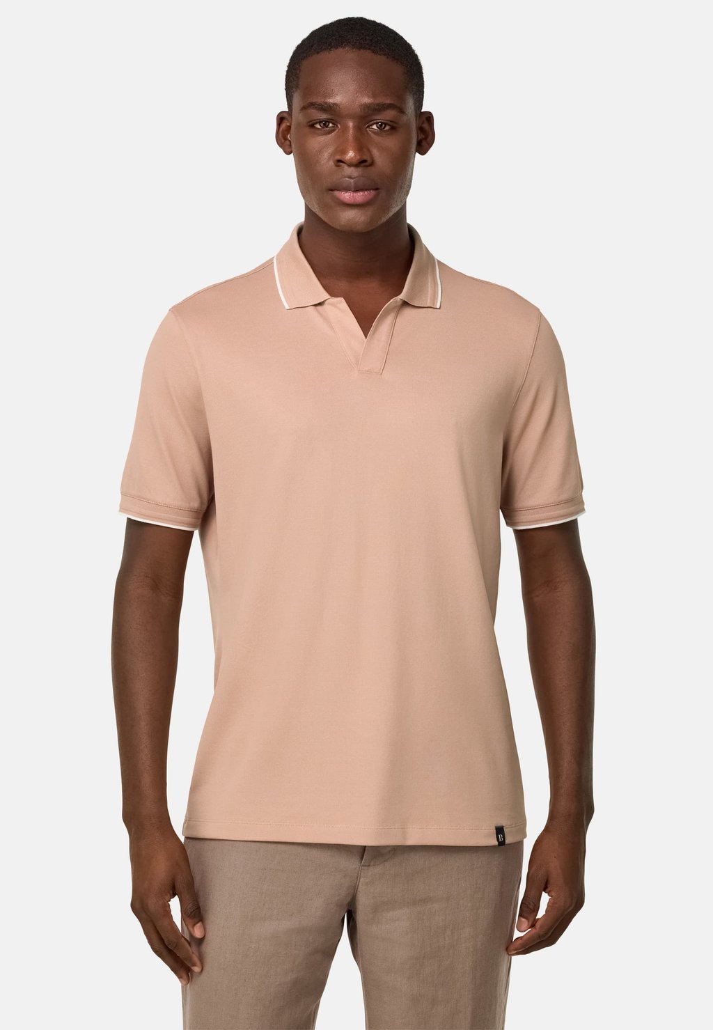 

Рубашка поло HIGH-PERFORMANCE Boggi Milano, коралловый