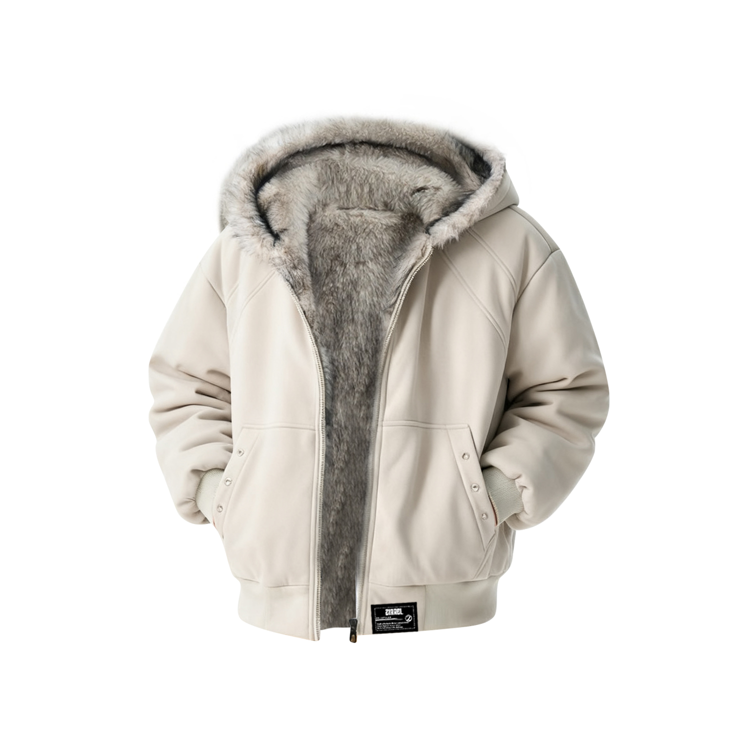 

Пуховик Unisex Thickened ZIAREL, хаки