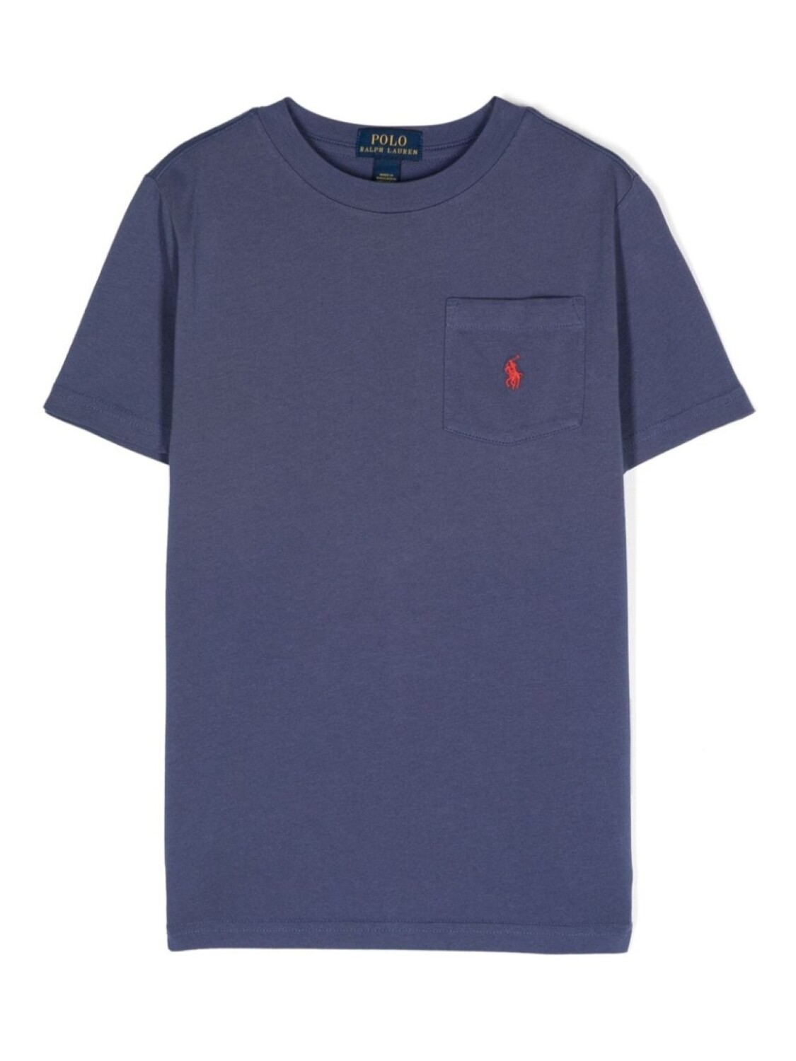

Ralph Lauren Kids футболка с вышивкой Polo Pony, синий