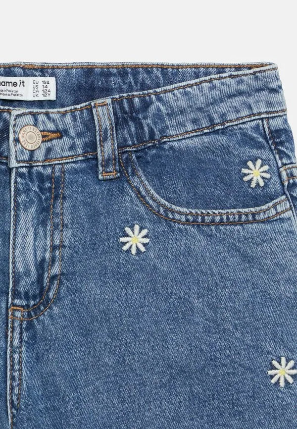 Джинсовые шорты Name It, Medium Blue Denim — фото 4
