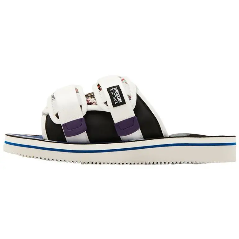 

Шлепанцы Missoni X мужские белые/синие Suicoke