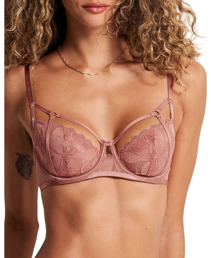 

Бюстгальтер Gaya без подкладки, женский Adore Me, Dark pink