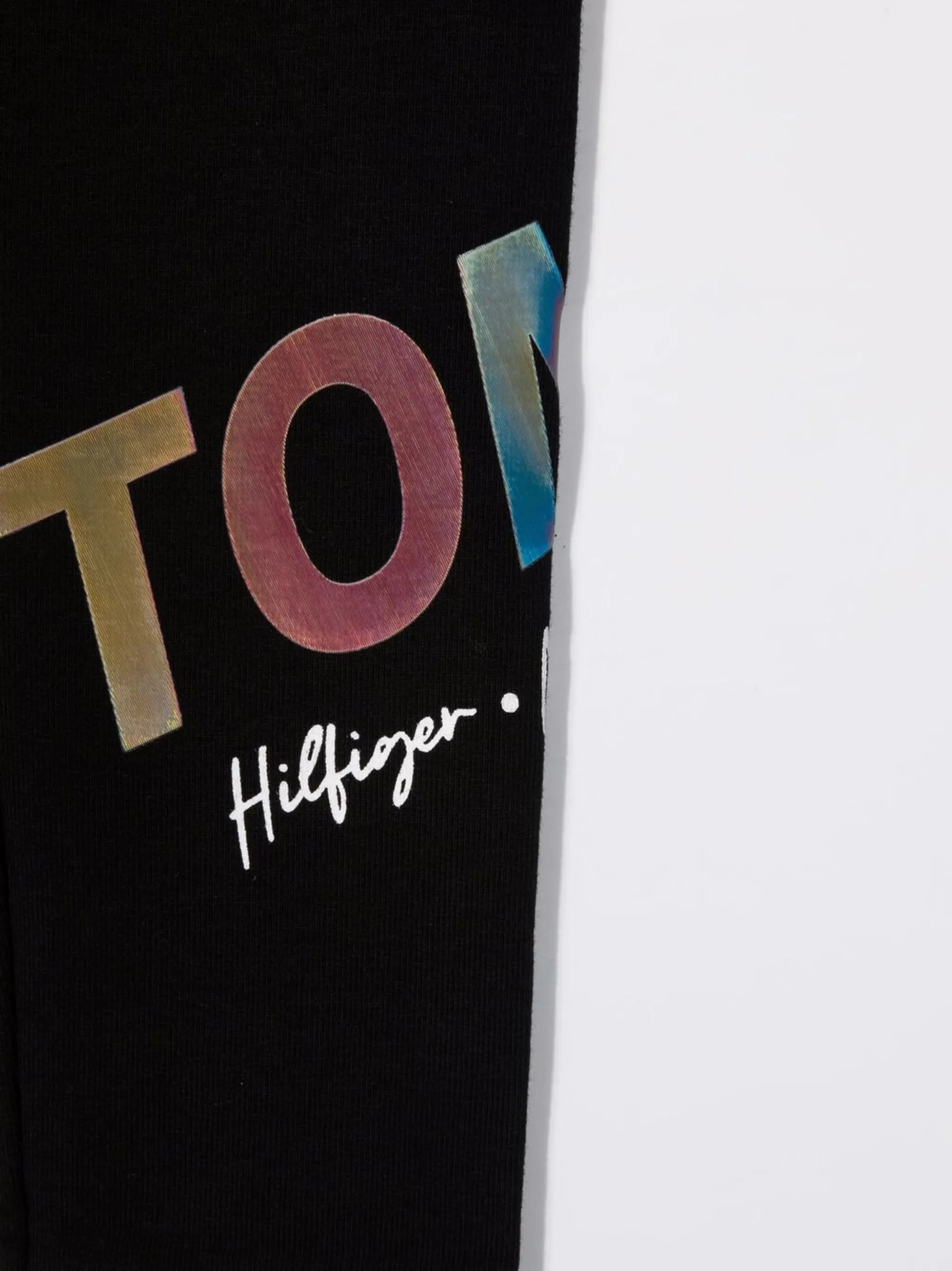 Легинсы с логотипом Tommy Hilfiger Junior, черный — фото 3