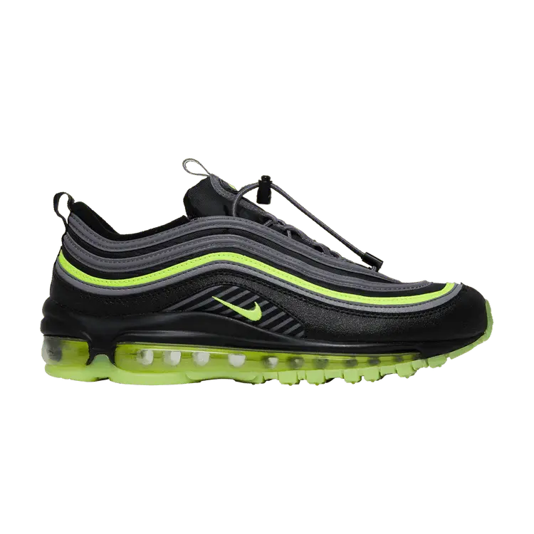 

Кроссовки Nike Air Max 97 HZ GS 'Black Volt', черный