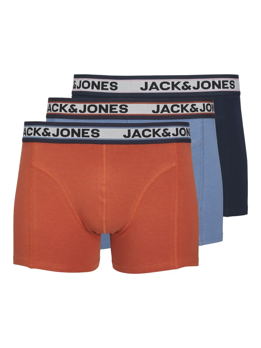 

Сундук Jack & Jones "JACMARCO SOLID TRUNKS 3 PACK NOOS" (упаковка, 3 шт.), синий