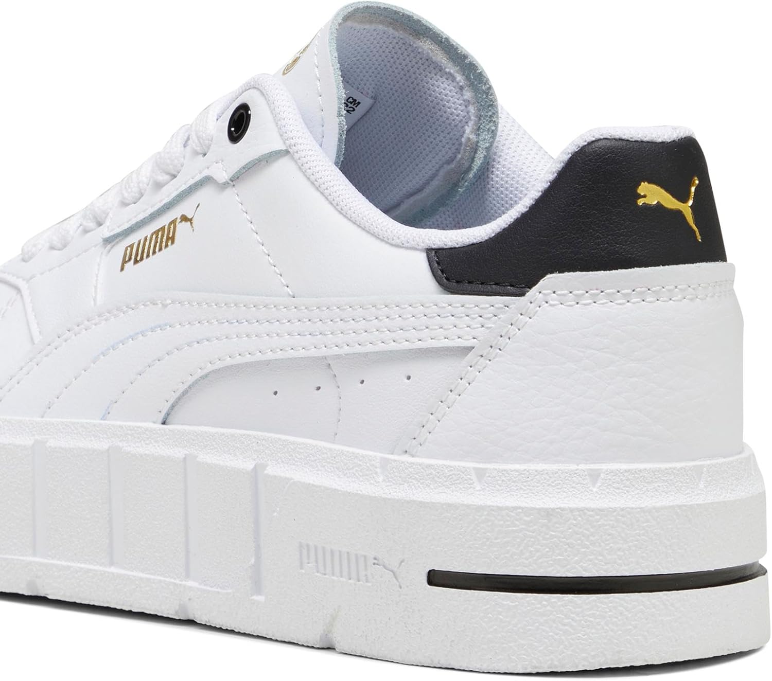 Детские кроссовки Puma Unisex-Child Cali Court (для малышей), белый/черный — фото 2