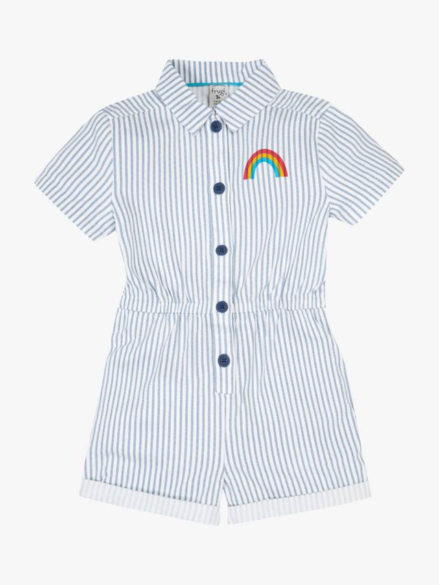 

Детский комбинезон Imogen Stripe из чистого органического хлопка Frugi, Multi