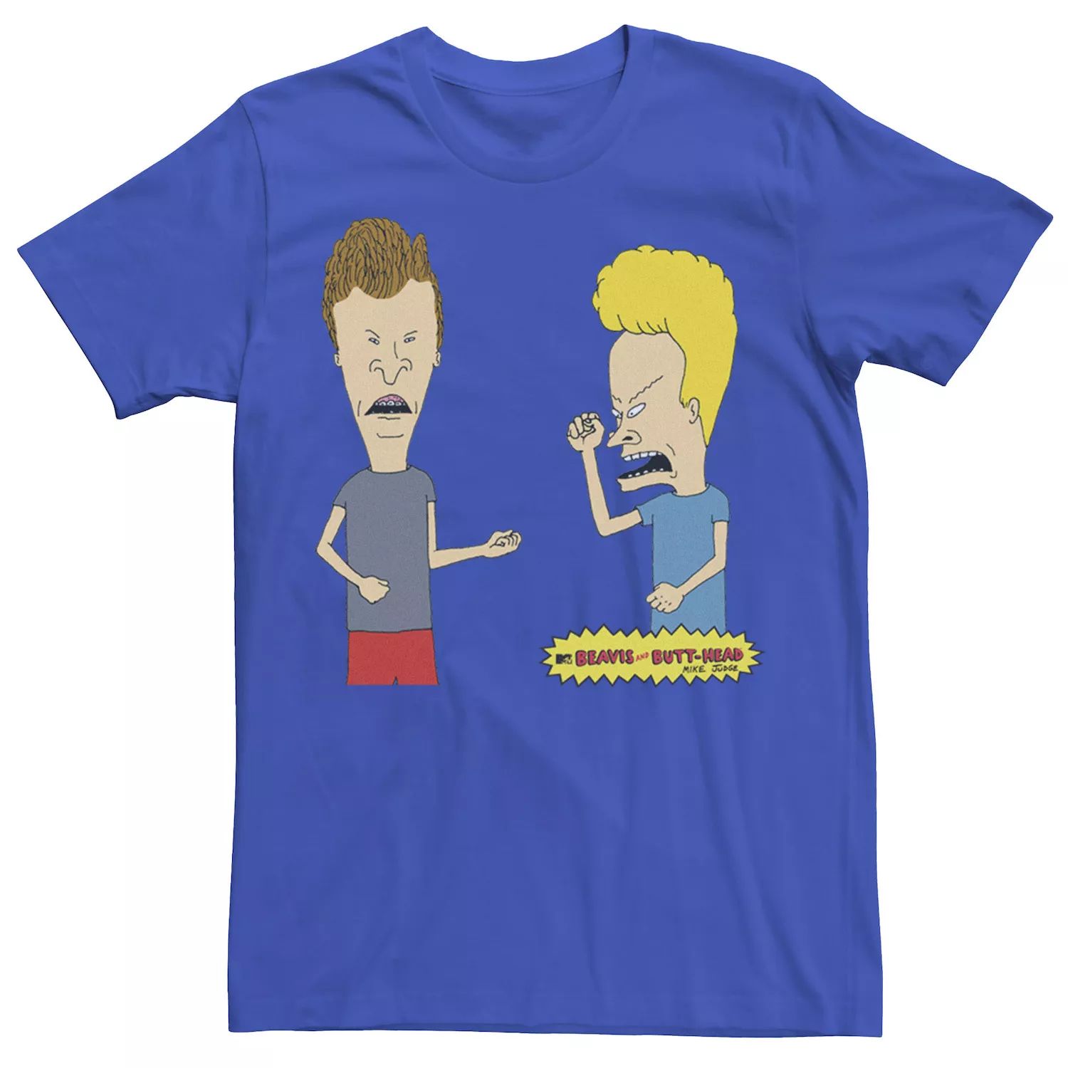 

Мужская футболка Beavis and Butthead Air Guitar Portrait Licensed Character