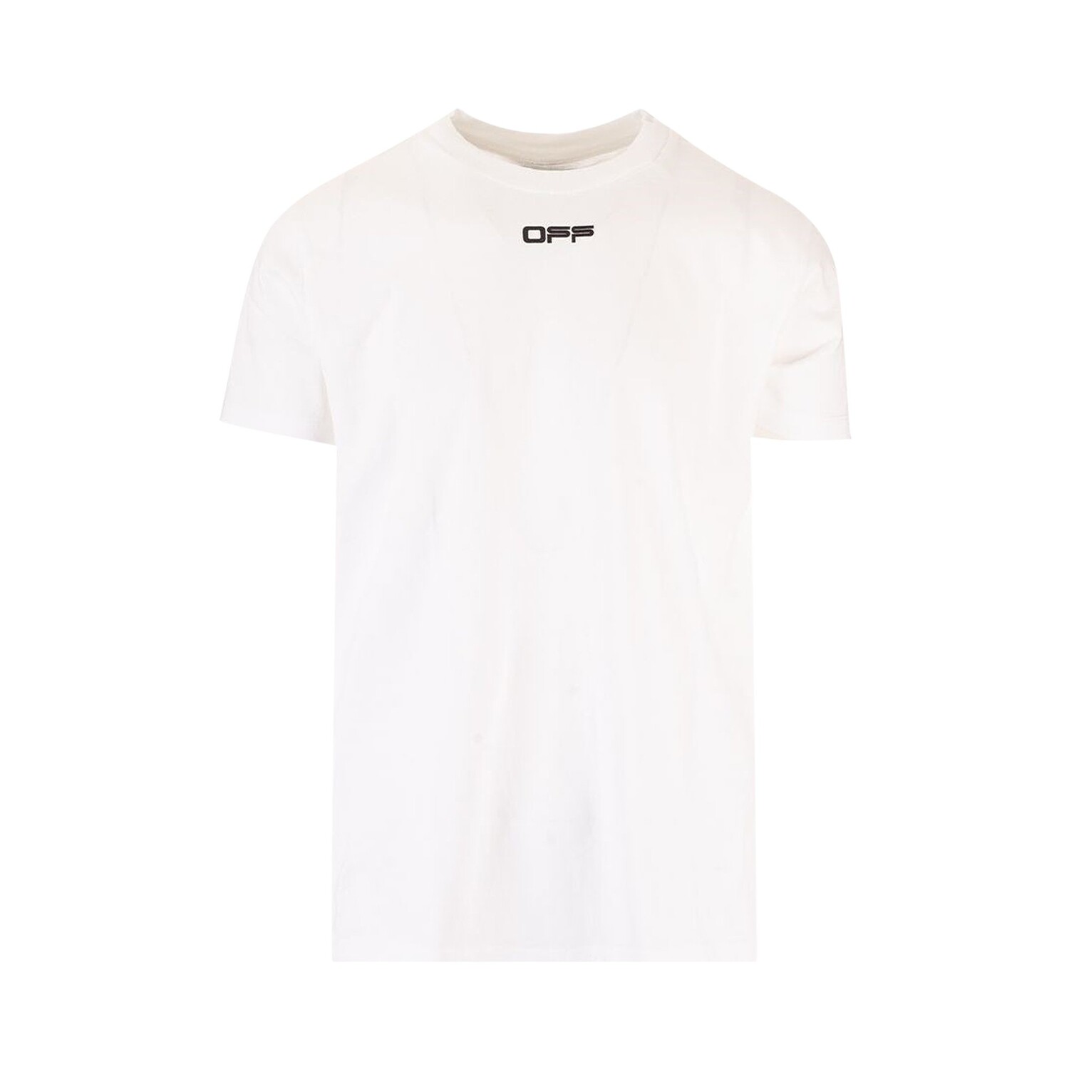 

Off-White Узкая футболка Caravaggio Arrow с короткими рукавами, цвет Белый