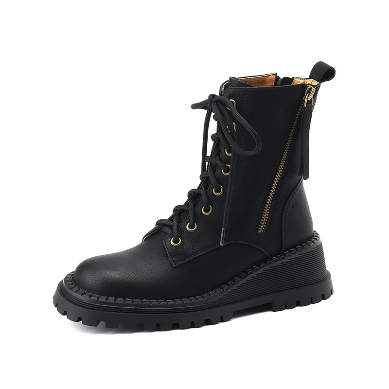 

Ботинки Martin Boot женские Raphael Sona, цвет Black Fleece-lined