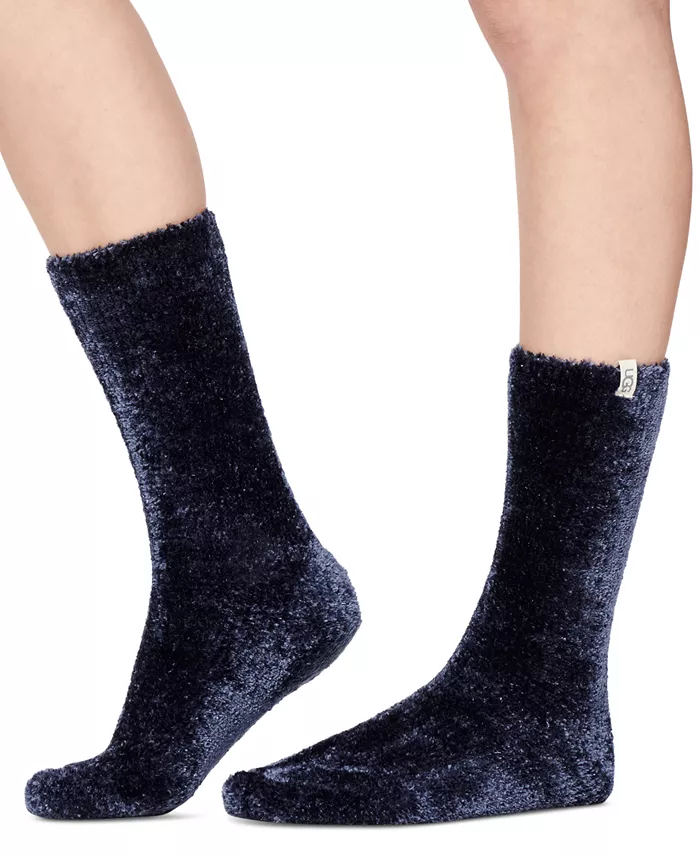 

Женские носки UGG Leda Cozy Knit Crew UGG, синий
