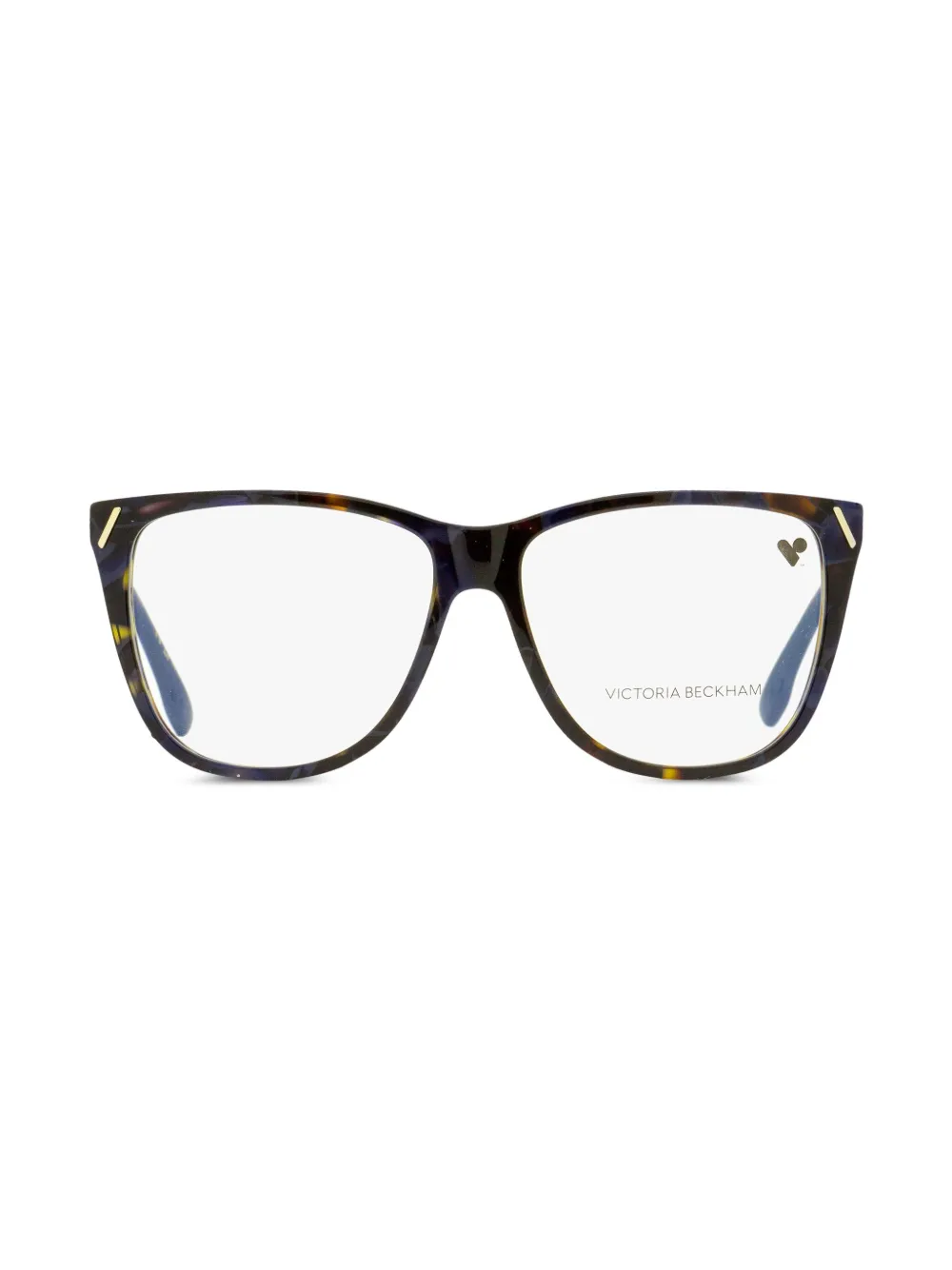 

Очки в D-образной оправе Victoria Beckham Eyewear, коричневый