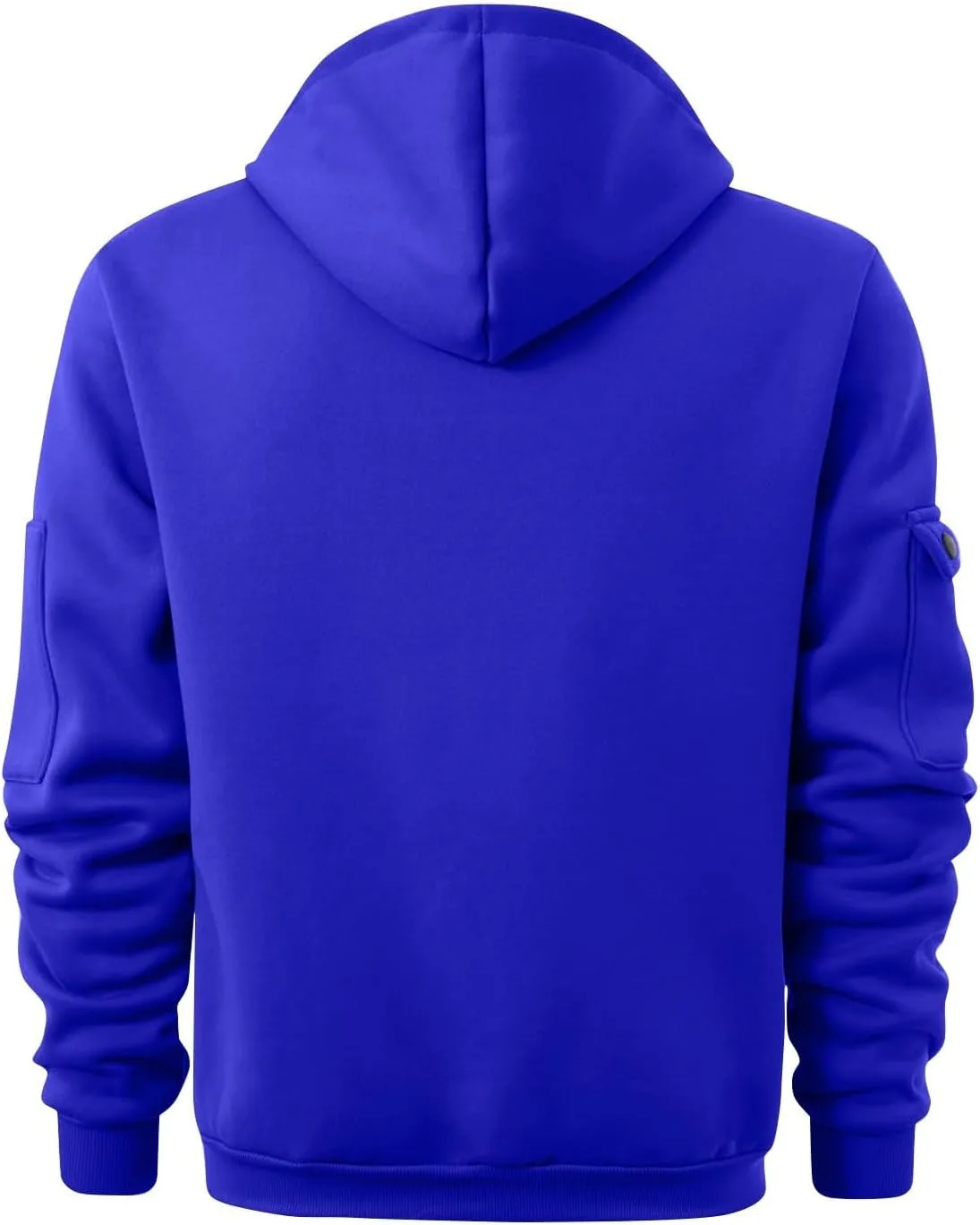 Толстовка с капюшоном Quater Zip Up для мужчин с карманами — фото 4