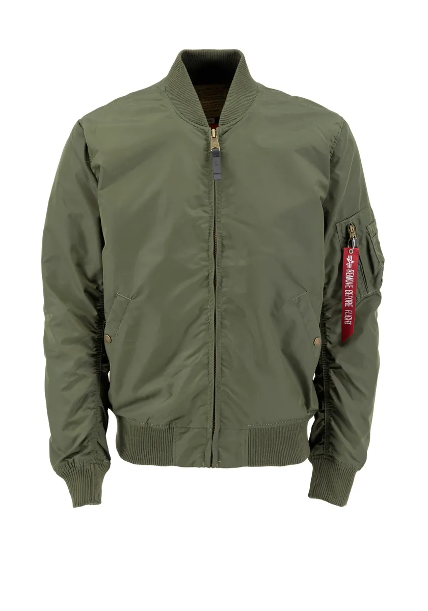 

Куртка-бомбер Alpha Industries " Alpha Industries Мужчины - Куртки-бомберы MA-1 TT", зеленый