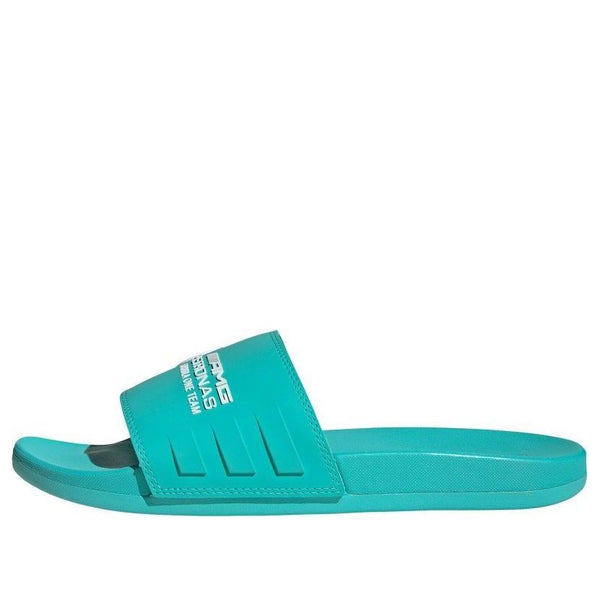 

Тапочки x mercedes amg adilette slides Adidas, синий
