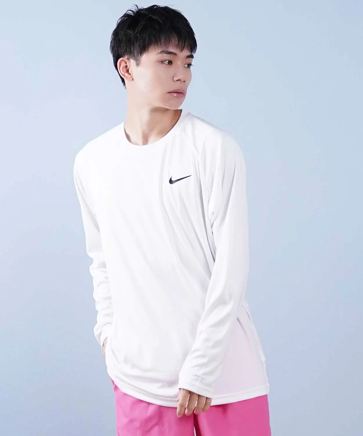 Рашгард Nike Essential Utility длинный рукав, черный — фото 2